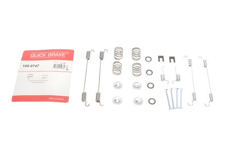 Монтажный комплект для тормозных колодок Nissan Terrano, Citroën ZX, Peugeot 306, Quick Brake (1050747) Монтажный комплект для тормозных колодок Nissan Terrano, Citroën ZX, Peugeot 306, Quick Brake (1050747)