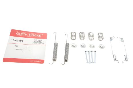 Колодок тормозных монтажный к-кт FORD TRANSIT, NISSAN MAXIMA, NISSAN TERRANO, QUICK BRAKE (1050806)