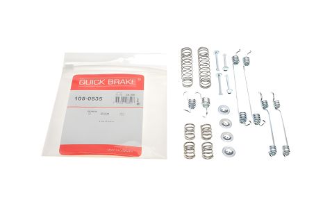 QUICK BRAKE 105-0835 комплект пружин колодок ручника Citroen C2/C3/C4/Peugeot 208/301 02-