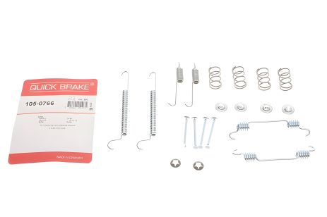 Комплект монтажный тормозных колодок для CHEVROLET CAPTIVA, OPEL ASTRA, COMBO, QUICK BRAKE (1050766)