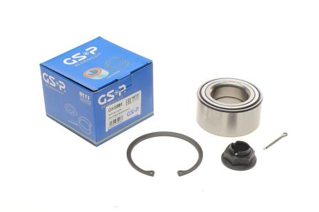 Комплект підшипника маточини KIA CARENS, HYUNDAI ix35, HYUNDAI SONATA, GSP (GK6891)