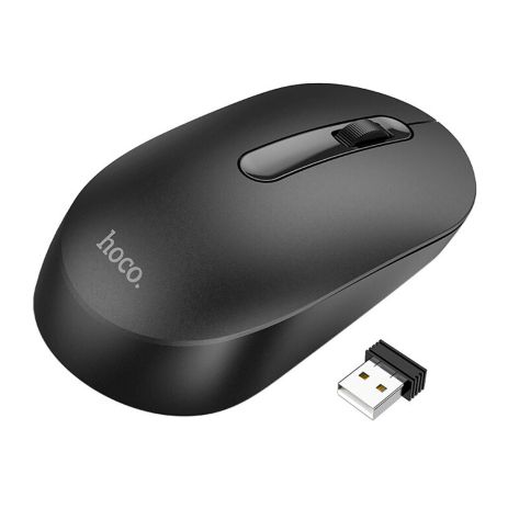 Беспроводная мышь Hoco DI04 Plus black