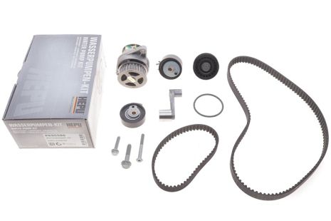 Помпа + комплект ременя ГРМ AUDI A2, SEAT LEON, HEPU (PK05580)