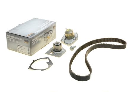 Помпа + комплект ременя ГРМ NISSAN PRIMASTAR, OPEL VIVARO, HEPU (PK09551)