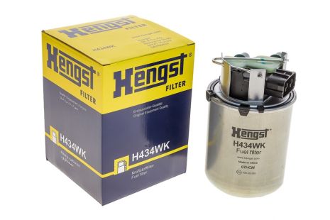 Фільтр паливний RENAULT KOLEOS, NISSAN X-TRAIL, HENGST FILTER (H434WK)