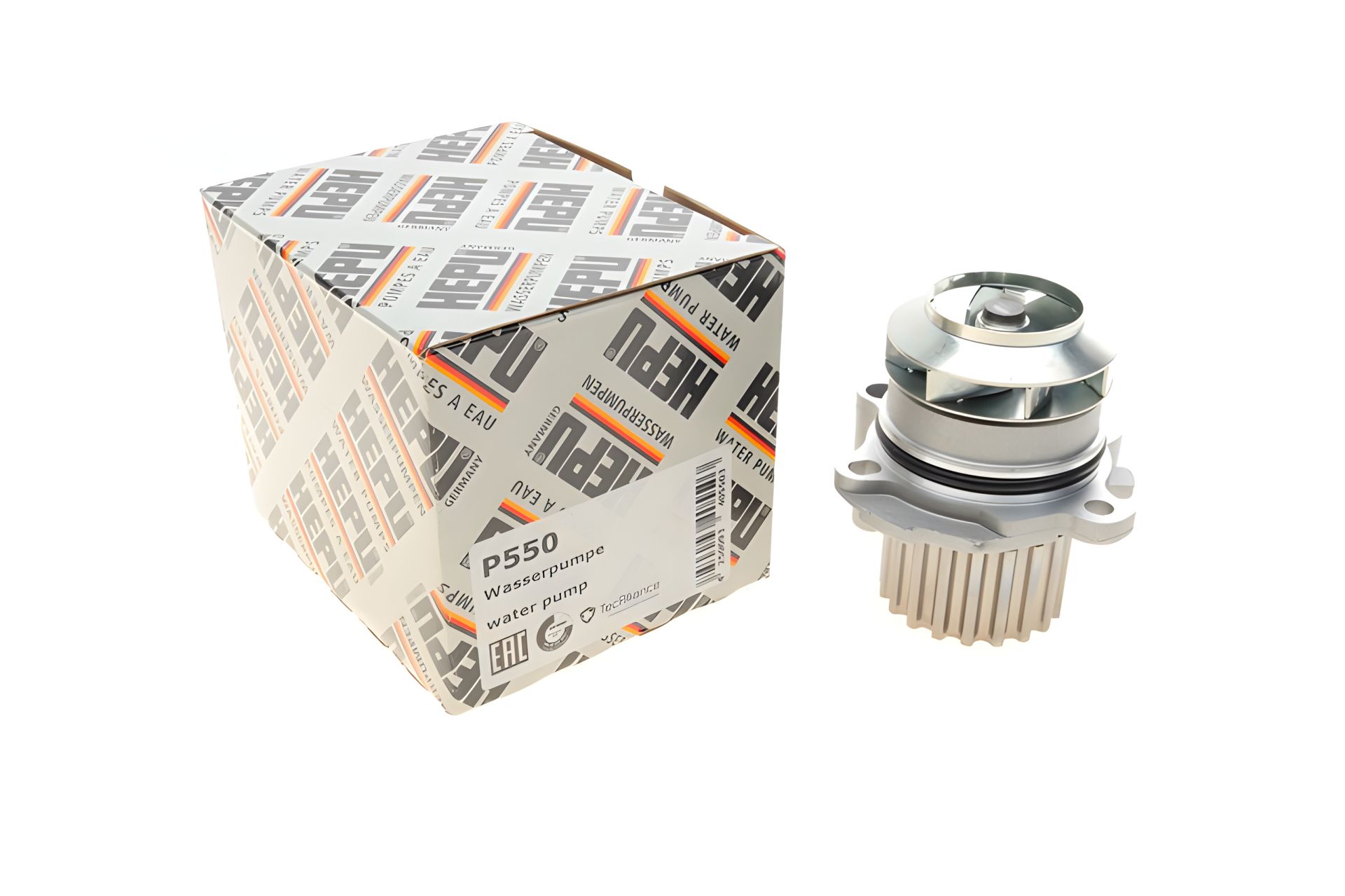 Водяной насос HEPU для SKODA SUPERB и SEAT LEON (P550) Водяной насос HEPU для SKODA SUPERB и SEAT LEON (P550)
