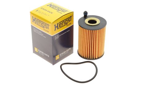 Фільтр оливи AUDI A6, HENGST FILTER (E343HD476)