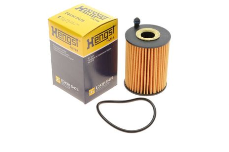 Фільтр оливи AUDI A6, HENGST FILTER (E343HD476)