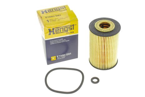 Фільтр оливи MERCEDES-BENZ VANEO, HENGST FILTER (E105HD51)