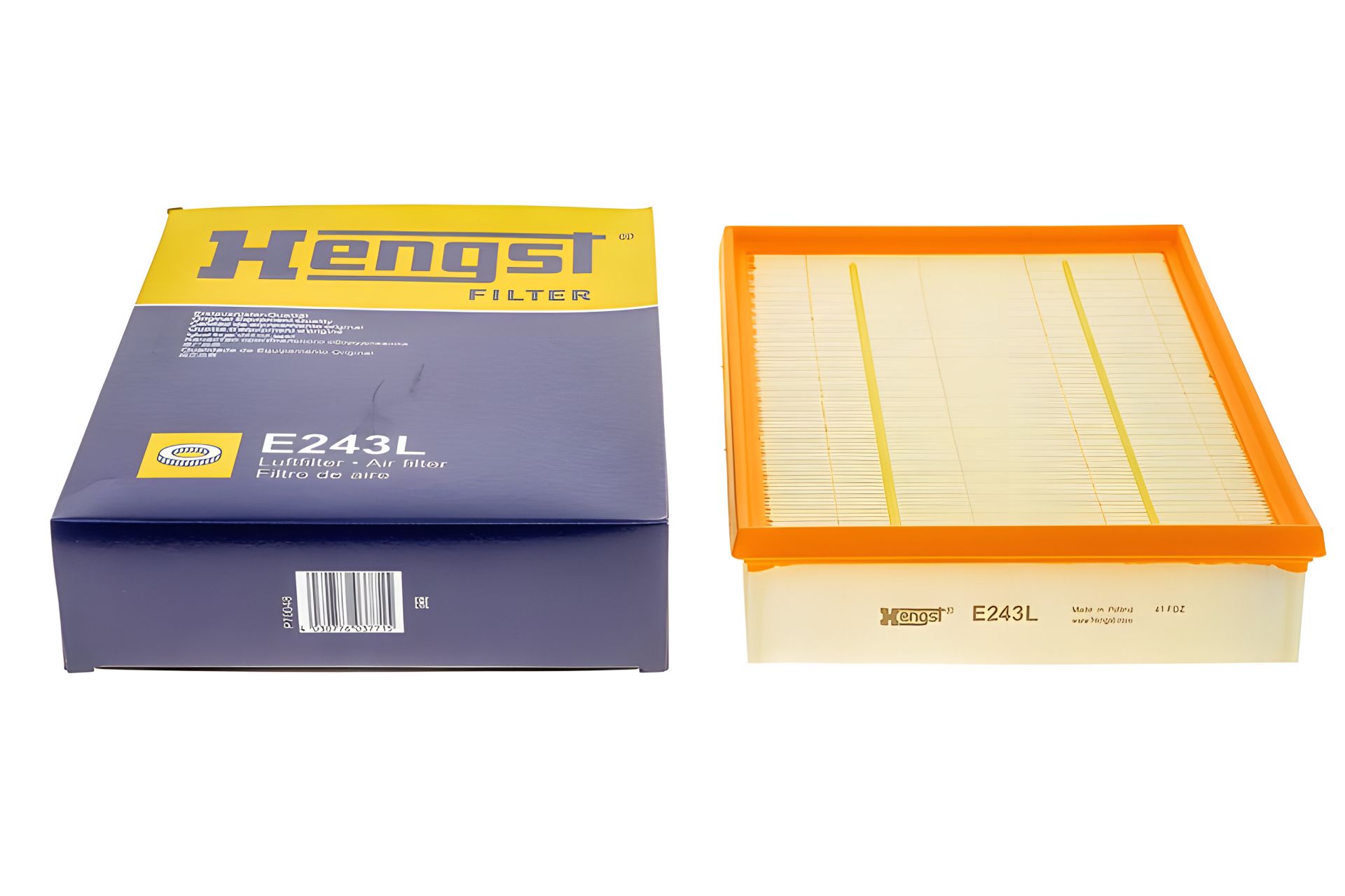 Фільтр VW повітряний TRANSPORTER, HENGST FILTER (E243L) Фільтр VW повітряний TRANSPORTER, HENGST FILTER (E243L)