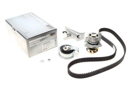 Комплект ременя + помпа ГРМ SEAT EXEO, VW PASSAT, HEPU (PK05473)