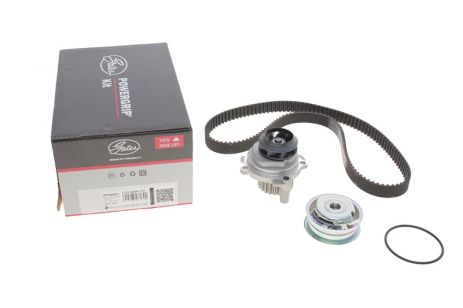 Ремінь ГРМ+ролик+помпа Octavia 1.6, GATES (KP15489XS-1) (06A198119)