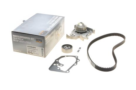 Комплект водяного насоса и ГРМ для DACIA/Renault Logan/Sandero/Stepway, HEPU (PK08490)