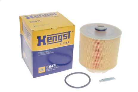 Фільтр повітряний AUDI (FAW), HENGST FILTER (E647L)