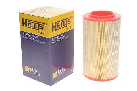 Повітряний фільтр PEUGEOT BOXER, CITROËN JUMPER, FIAT DUCATO, HENGST FILTER (E839L) Повітряний фільтр PEUGEOT BOXER, CITROËN JUMPER, FIAT DUCATO, HENGST FILTER (E839L)