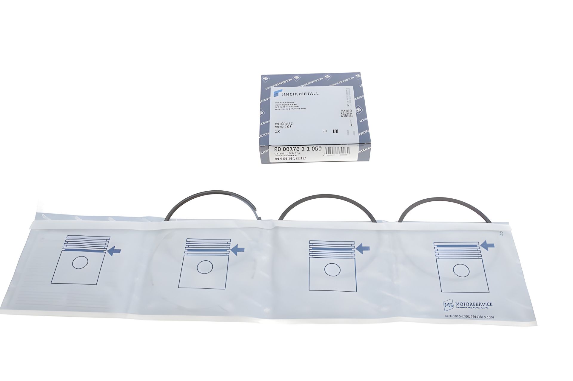 Поршневі кільця mercedes benz om601/602, KOLBENSCHMIDT (800017311050) Поршневі кільця mercedes benz om601/602, KOLBENSCHMIDT (800017311050)