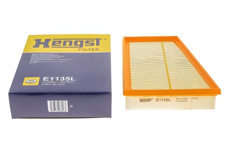 Повітряний фільтр MERCEDES-BENZ CITAN, RENAULT KANGOO, HENGST FILTER (E1135L) Повітряний фільтр MERCEDES-BENZ CITAN, RENAULT KANGOO, HENGST FILTER (E1135L)