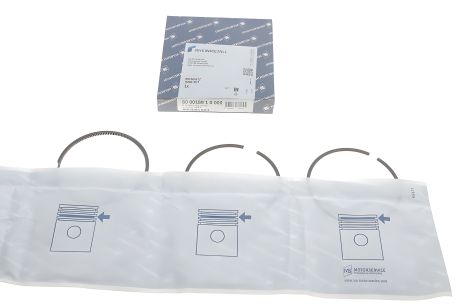 Поршневі кільця для Mercedes Benz M102, KOLBENSCHMIDT 800018910000