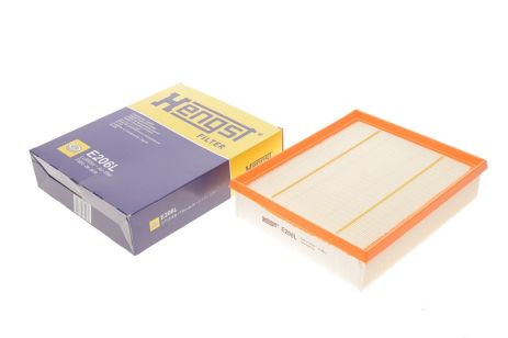 Фільтр повітряний VW (SVW), AUDI (FAW), HENGST FILTER (E206L)