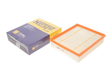 Повітряний фільтр VW (SVW), AUDI (FAW), HENGST FILTER (E206L) Повітряний фільтр VW (SVW), AUDI (FAW), HENGST FILTER (E206L)