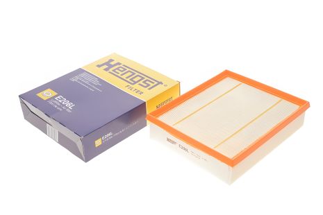 Повітряний фільтр VW (SVW), AUDI (FAW), HENGST FILTER (E206L) Повітряний фільтр VW (SVW), AUDI (FAW), HENGST FILTER (E206L)