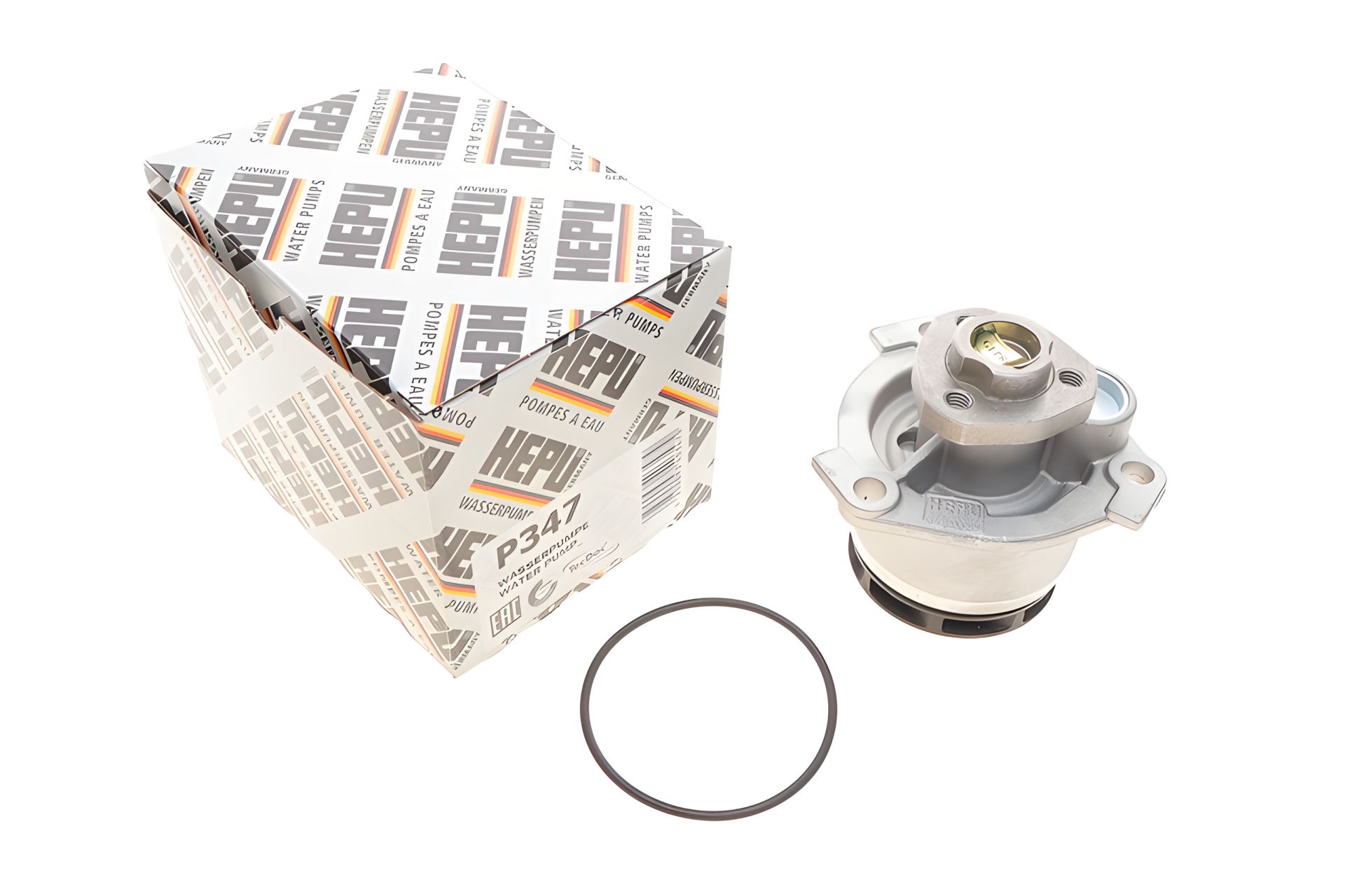 Водяний насос для CHEVROLET ASTRA, SAAB 9-3, OPEL SIGNUM, виробник HEPU (P347) Водяний насос для CHEVROLET ASTRA, SAAB 9-3, OPEL SIGNUM, виробник HEPU (P347)