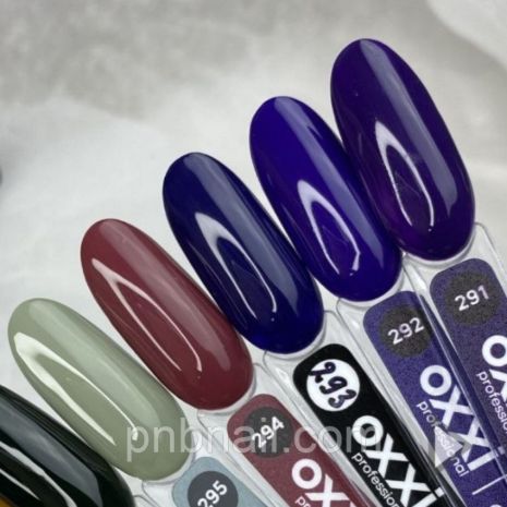 Гель-лак OXXI Professional №292 темно синій , 10 мл
