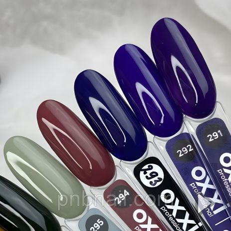 Темно-синий фиолетовый гель-лак OXXI Professional №292, 10 мл Темно-синий фиолетовый гель-лак OXXI Professional №292, 10 мл