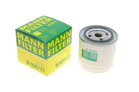 Фільтр масляний ВАЗ 2101, MANN (W920/21) оригінал (2101-1012005)