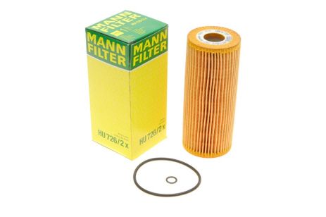 Фільтр масляний VAG , MANN (HU726/2X) (038 115 466)