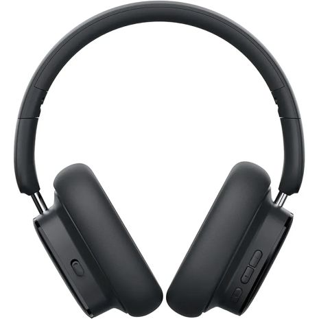 Наушники Baseus Bowie H1i Noise-Cancellation Wireless Headphones |BT5.3/3.5mm, 100h, ANC| black