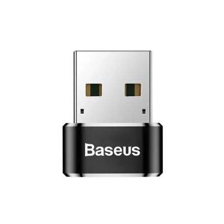 Адаптер Baseus USB Male To Type-C Female Adapter Converter Black CAAOTG-01