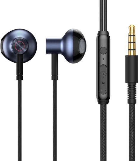Навушники BASEUS Encok H19, 3.5mm, Wired Earphone, 1.2m (NGH19-03) black