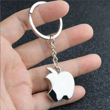 Брелок для ключей Apple яблоко бренд нерж. сталь в форме яблока