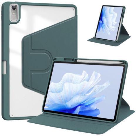 Чохол TPUCristal Cover 360 with Pen holder Lenovo Tab P11 (2nd gen) 11.5 TB350 Темно-зелений