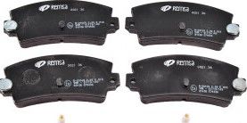 Комплект гальмівних колодок, дискове гальмо MAZDA 3, FORD FOCUS, REMSA (002136)