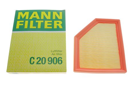 Воздушный фильтр для NISSAN QASHQAI 1.3 DIG-T 21-, MANN-FILTER (C20906)