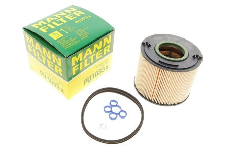 Фільтр паливний AUDI Q7, VW TOUAREG, MANN-FILTER (PU1033X)