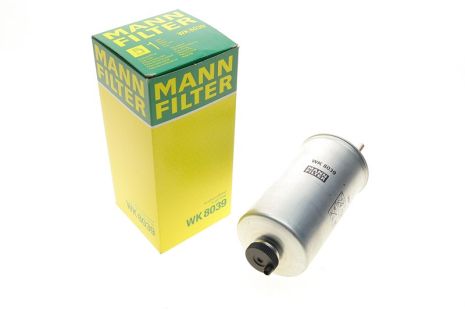 Фільтр паливний RENAULT LOGAN, DACIA DUSTER, MANN-FILTER (WK8039)
