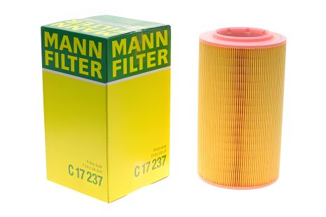 Повітряний фільтр DUCATO FIAT, BOXER PEUGEOT, MANN-FILTER (C17237)