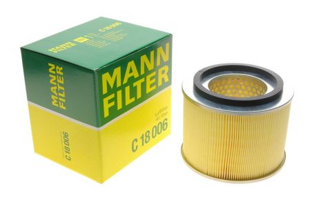 Фильтр воздушный NISSAN PATROL, MANN-FILTER (C18006)