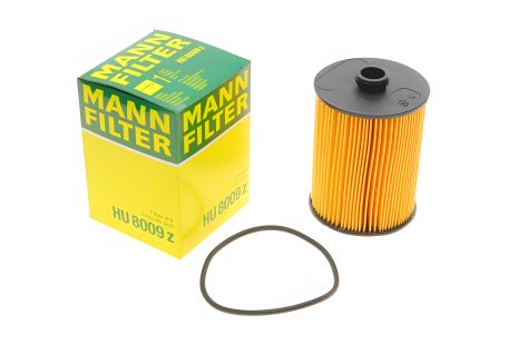 Фільтр оливи PORSCHE CAYENNE, VW PASSAT, MANN-FILTER (HU8009Z)