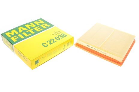 Повітряний фільтр SUBARU XV, MANN-FILTER (C22038)