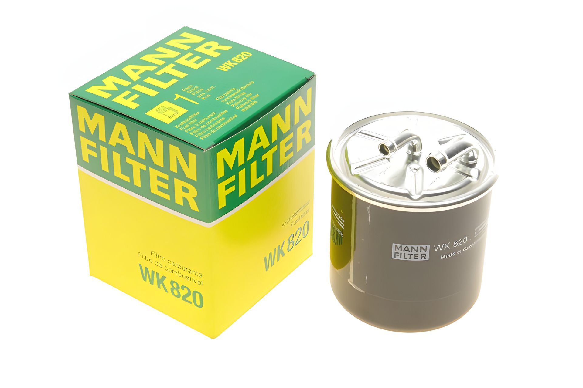 Паливний фільтр MITSUBISHI COLT SMART FORFOUR MANN-FILTER (WK820) Паливний фільтр MITSUBISHI COLT SMART FORFOUR MANN-FILTER (WK820)