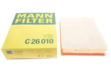 Фільтр повітряний для TOYOTA AURIS, MANN-FILTER (C26010)