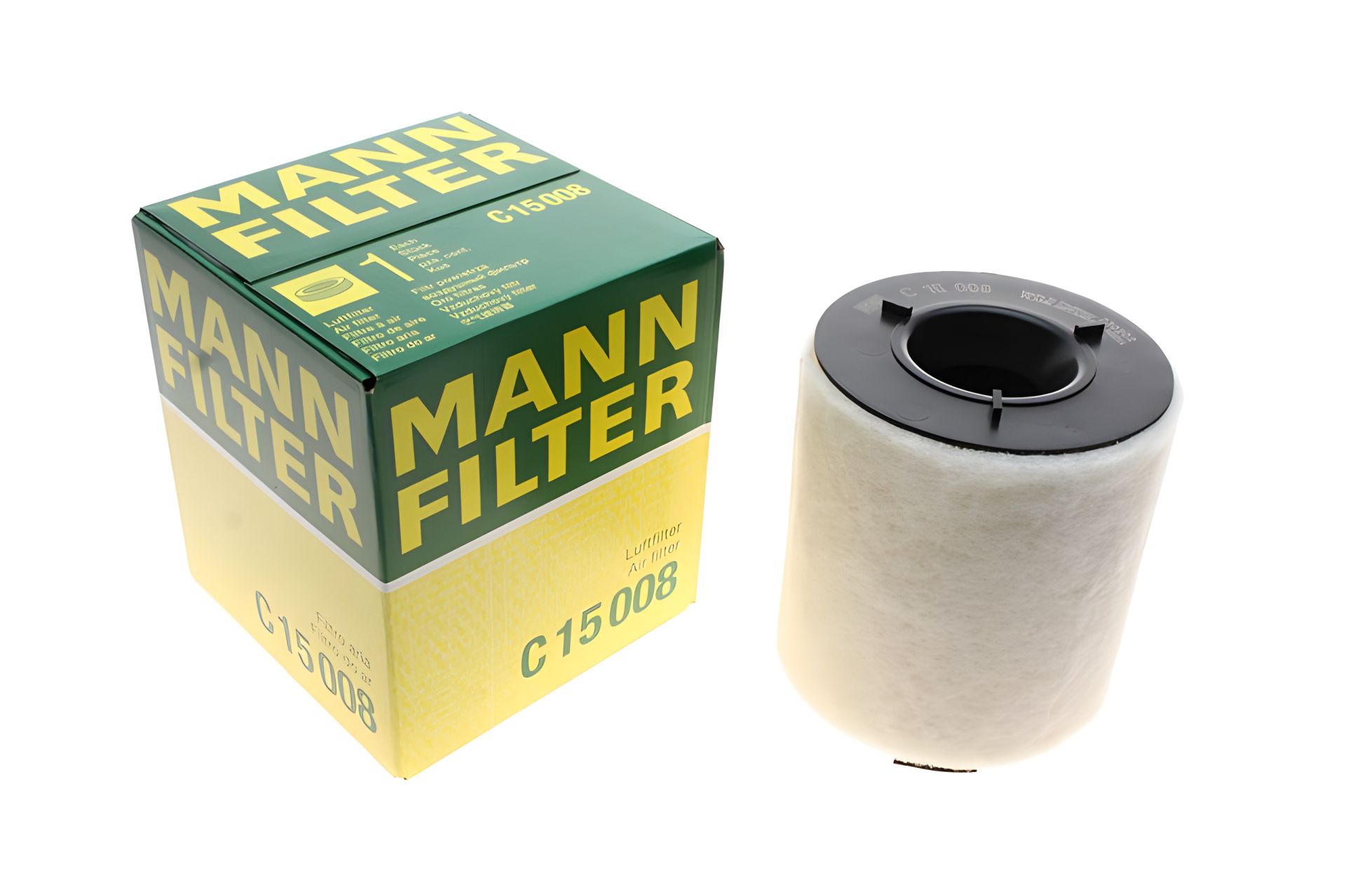 Повітряний фільтр AUDI A1, VW POLO, MANN-FILTER (C15008) Повітряний фільтр AUDI A1, VW POLO, MANN-FILTER (C15008)