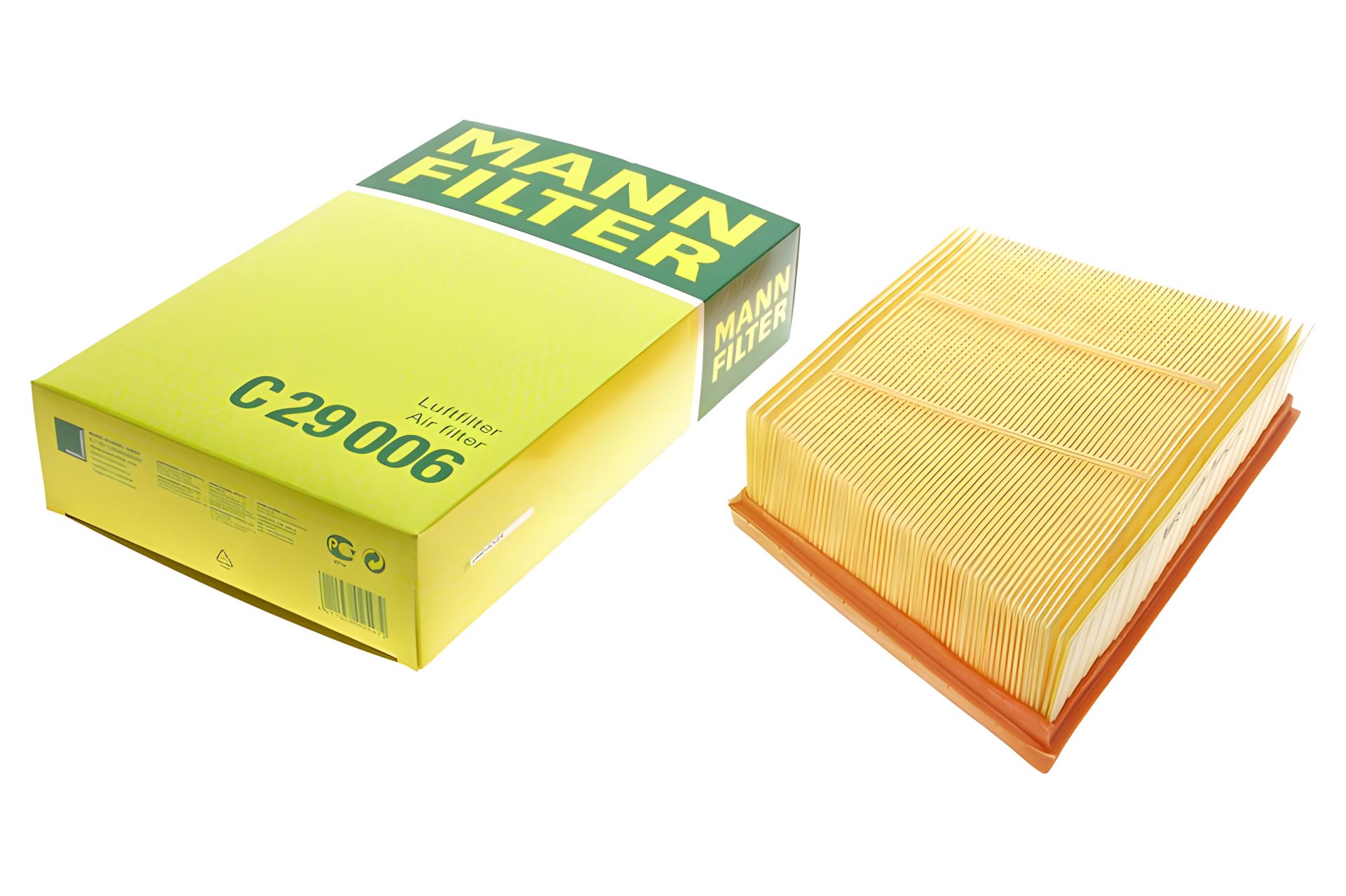 Повітряний фільтр JAGUAR E-PACE, LAND ROVER, MANN-FILTER (C29006) Повітряний фільтр JAGUAR E-PACE, LAND ROVER, MANN-FILTER (C29006)