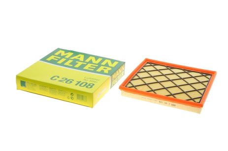 Фільтр повітряний HOLDEN ASTRA, OPEL ASTRA, MANN-FILTER (C26108)