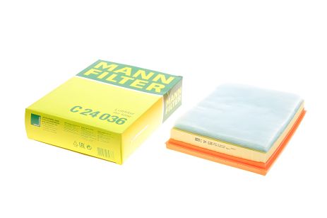 Воздушный фильтр для CITROËN C4 и OPEL COMBO, MANN (C24036)