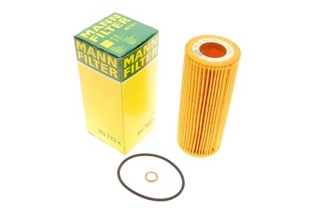 Масляный фильтр для ALPINA D3, BMW 1, MANN-FILTER (HU722X)